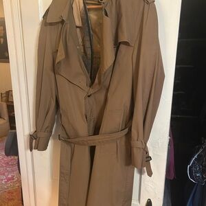 Dior Men's Brown Trench Coat